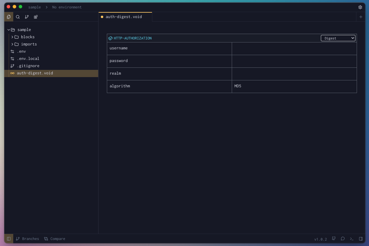 Authorization Digest Slash Command