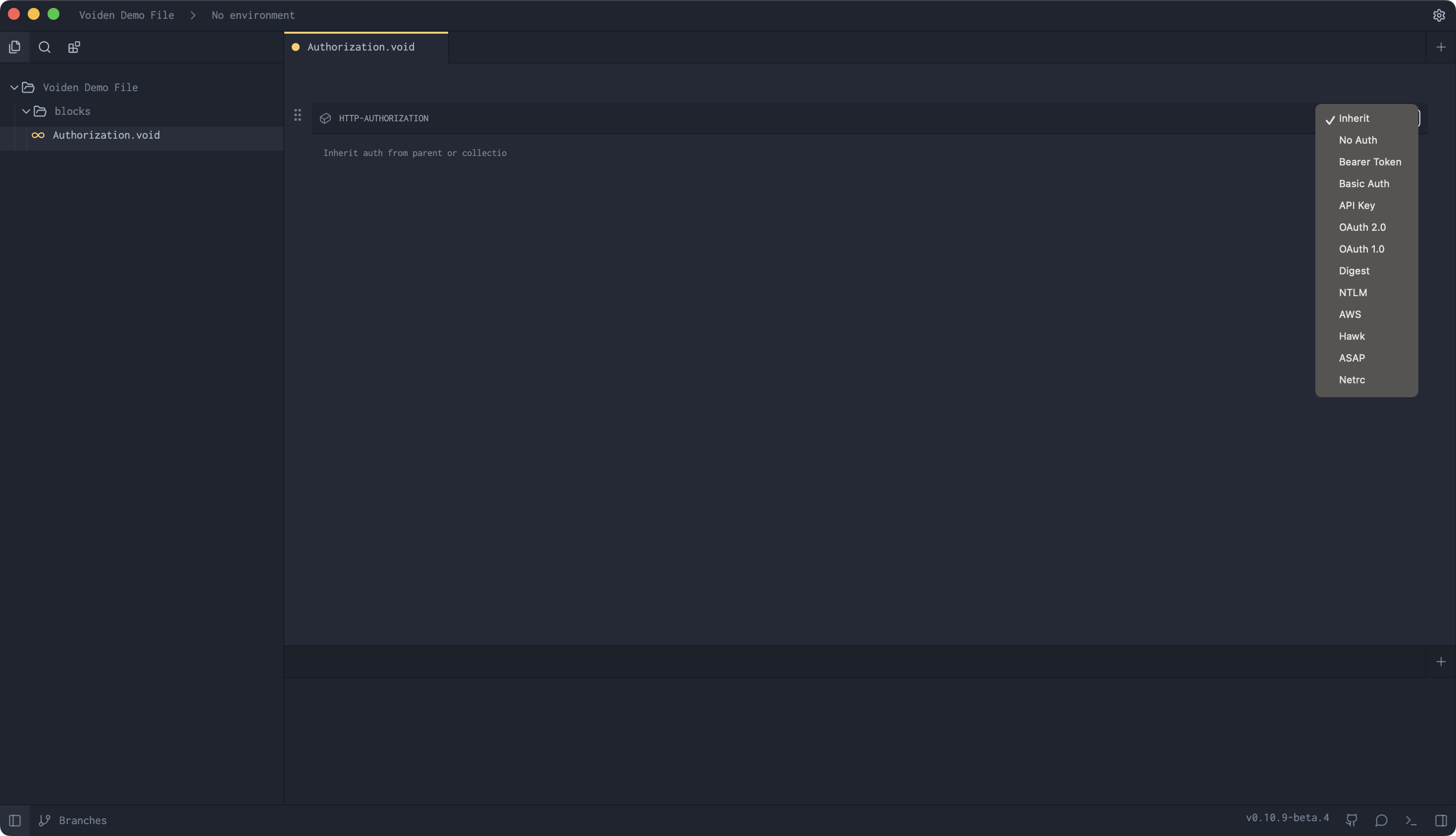 Authorization Block Response