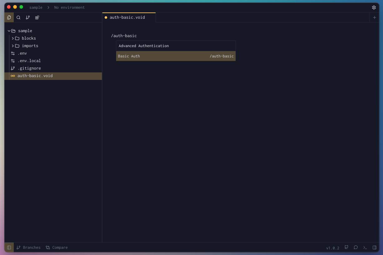 Authorization Block Slash Command